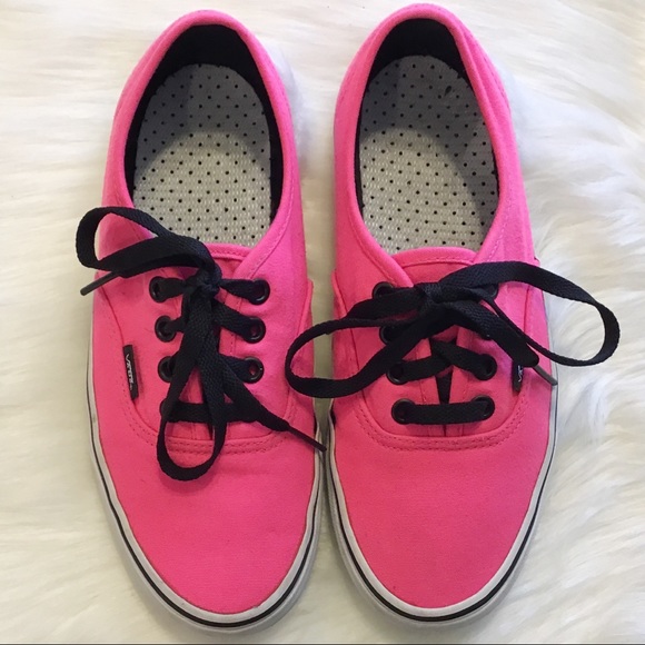 pink vans size 5.5